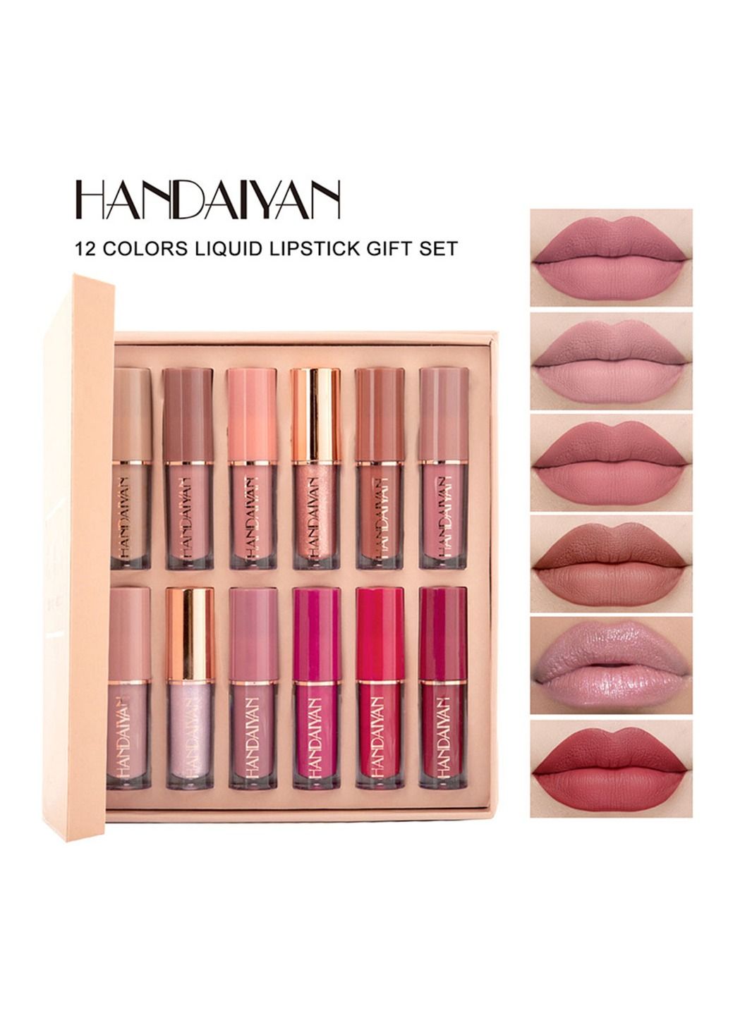 12 Piece Liquid Lipstick Gift Set 
