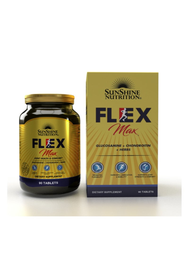 Sunshine Nutrition Flex Max 90 Tablets - Image 5