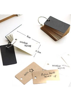 Study Cards with Ring, Flash Cards, Kraft Paper Index Card Stock, Blank Memo Pads, Mini Notepads for Learning and Working (4 Packs, 100 Sheets Each) - pzsku/Z32A3850CCC7291A7A83EZ/45/_/1740871770/aea56761-2b08-4ddf-81dd-046a09b4e879