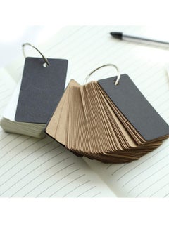 Study Cards with Ring, Flash Cards, Kraft Paper Index Card Stock, Blank Memo Pads, Mini Notepads for Learning and Working (4 Packs, 100 Sheets Each) - pzsku/Z32A3850CCC7291A7A83EZ/45/_/1740871771/41287165-c2c3-42b8-b3ab-7bc93c4f0fb5