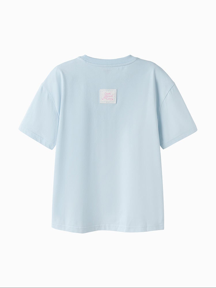 بالابالا تيشيرت للبتطريز أمامي للبنات - Image 2