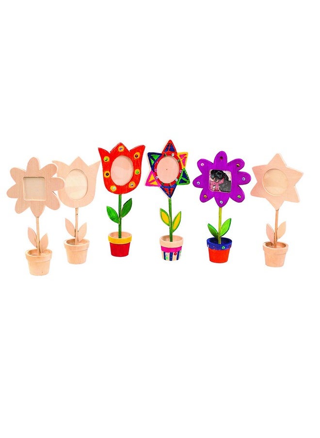 Wooden Flower Pot Picture Frames Great Craft Project For Kids Create A Keepsake 12 Frames Ideal Mothers Day Or Fathers Day Gift Birthday Or Holiday Personalize & Individually Decorate - pzsku/Z32A3AADC3602D555DA9EZ/45/_/1720074929/5376b1fd-d980-4367-bcc3-52811699ddea