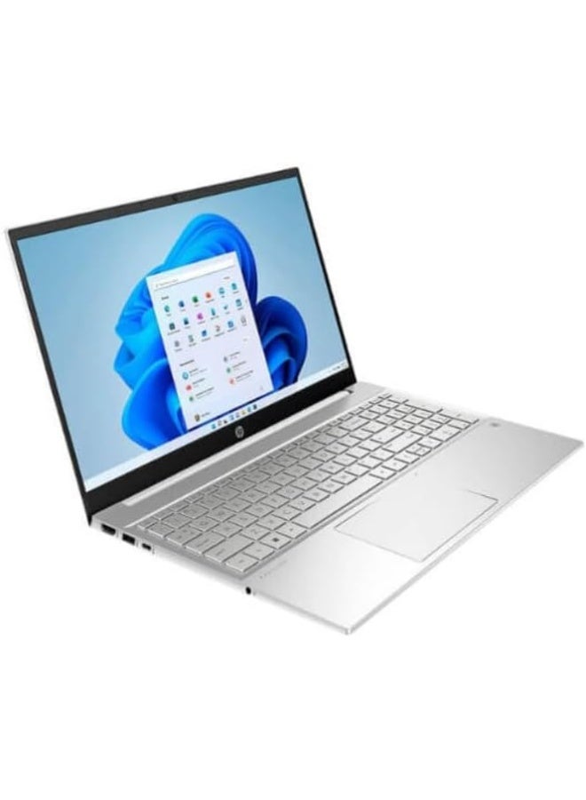 HP Newest Pavilion 15 Laptop With 15.6" Touch Screen Full HD IPS Display- Intel Core i5-1335U Processor- Intel Iris Xe Graphics - 8GB DDR 4 RAM - 512GB NVMe SSD-Backlit Keyboard - Windows 11 - Silver English Natural Silver - Image 2