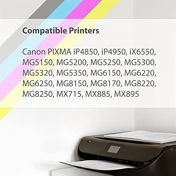 C-525BK COMPATIBLE BLACK INK CARTRIDGE TO REPALCE CANON PGI-525BK FOR USE WITH CANON PIXMA PRINTERS (PACK OF 1) - Image 2