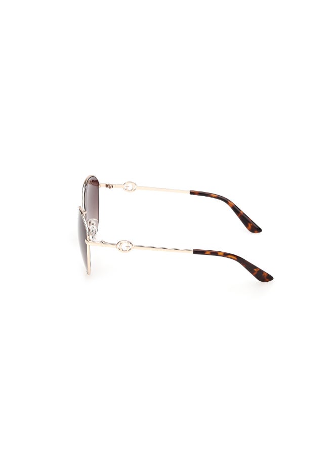 GUESS FULL RIM UV PROTECTION GUESS METAL SUNGLASSES GU0028410Z58 - Image 2