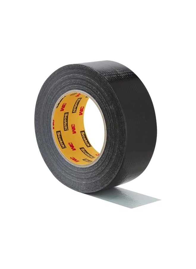 Scotch  Scotch Universal Duct Tape 48mmx25m, 1 roll/pack | Black color | For general purpose | Holds quickly and reliably | For everyday repairs and projects  - Image 3