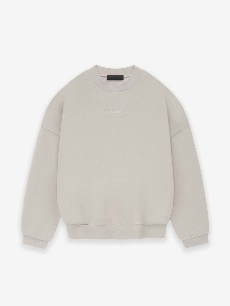 23FW Cloud Series Crewneck Printed FOG Essential Sweatshirt Smoke cloud ash