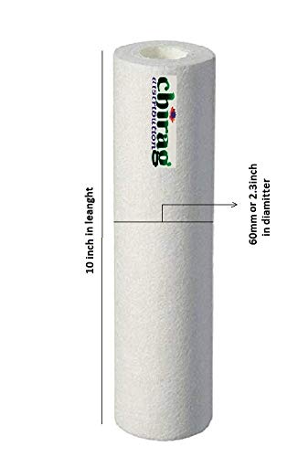 chirag distribution Water Pre-Filter Ro Spun Cartridge - 2 Pcs, White - Image 2