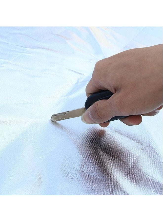 Generic Car Sun Shade, Front Car Windshield Sunshade, Windscreen Cover UV Magnetic Windshield Protector Dust Water Resistant Snow Ice Cover for All Weather (57.5 * 40.2 inch) - Image 4