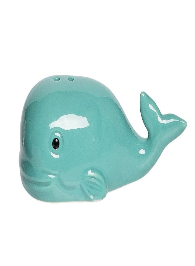 Beachcombers Whale Salt And Pepper Shaker Set, Set of 2, Coastal Beach Decor Decoration L3.7 x W1.57 X H1.5 Blue - Image 5