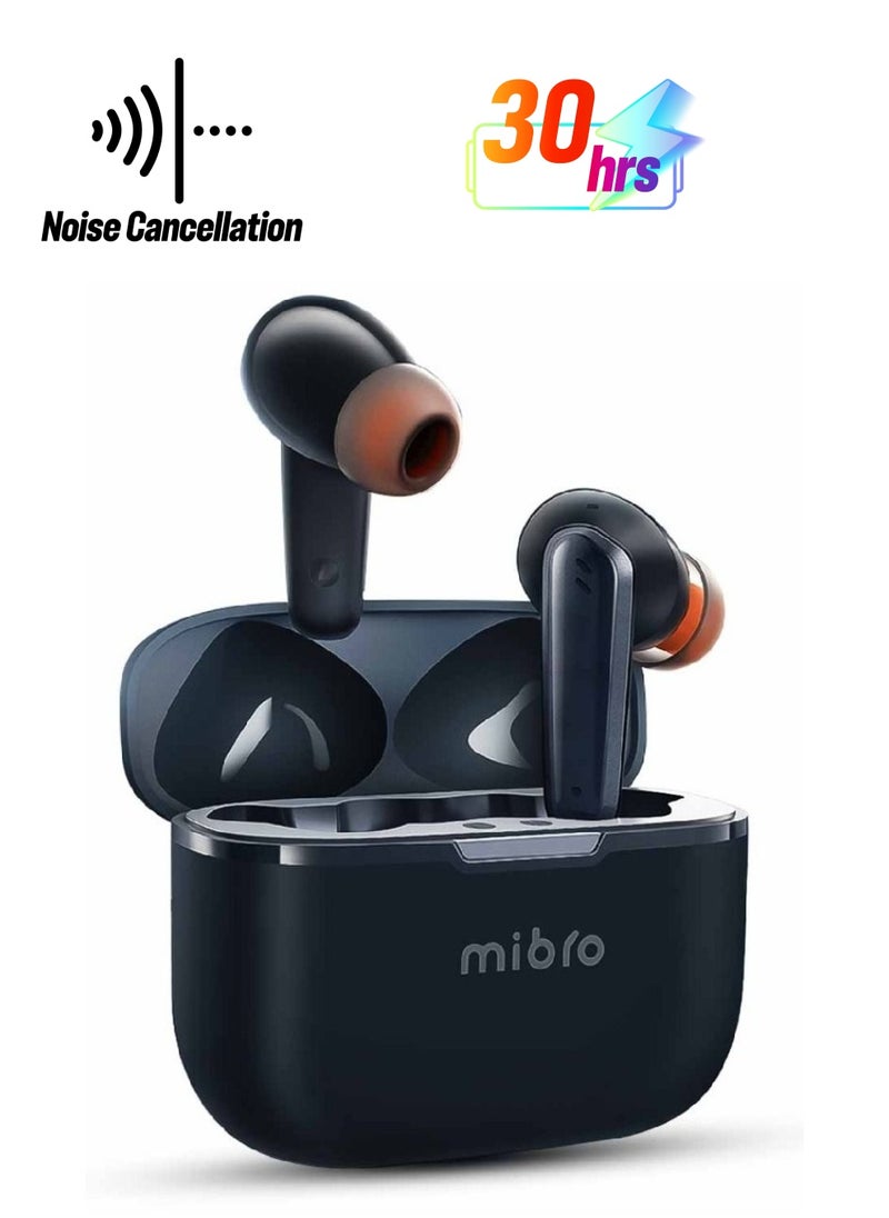 Mibro Mibro Earbuds AC1 Hybrid ANC Earbuds IPX4 Water savings 30 Hours Battery Life  Dark Blue Color  - Image 1