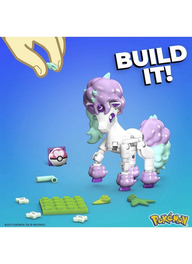 Mega Brands Mega Construx Pokemon Power Pack Galarian Ponyta 2 Pack  - Image 3