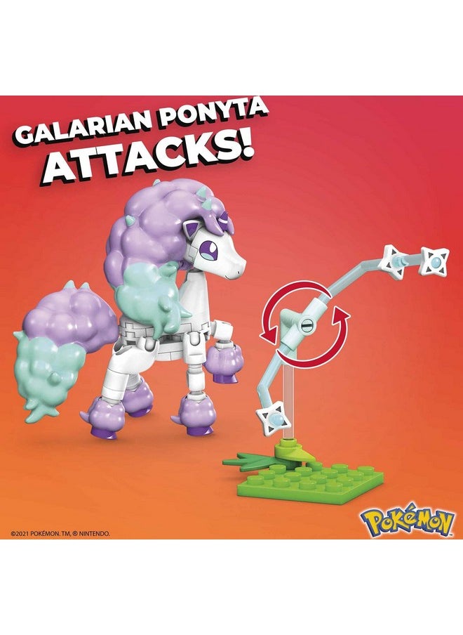 Mega Brands Mega Construx Pokemon Power Pack Galarian Ponyta 2 Pack  - Image 4