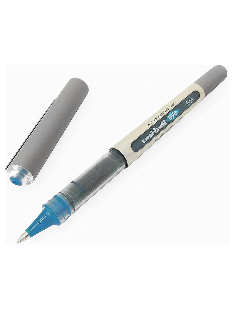 Uniball قلم حبر جاف Eye Fine برأس 0.7 مم متعدد الألوان - Image 2
