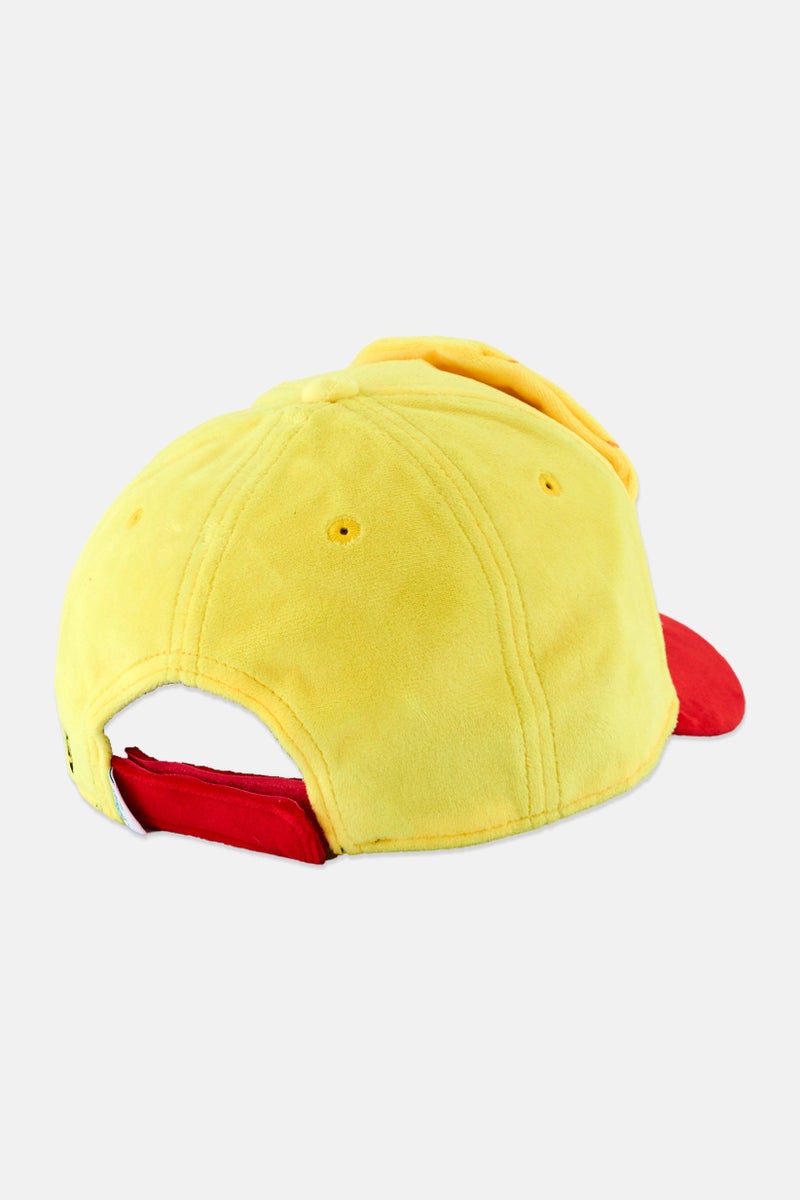 Squishmallows Kids Boy Floyd Novelty Plush Cap, Yellow - Image 2