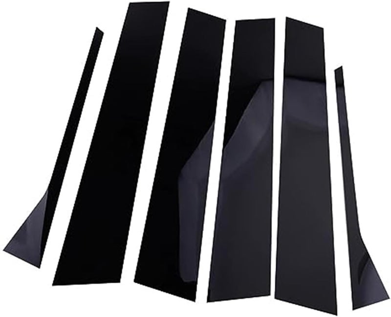Wivplex Glossy Black Car Window Trim Cover - Image 1