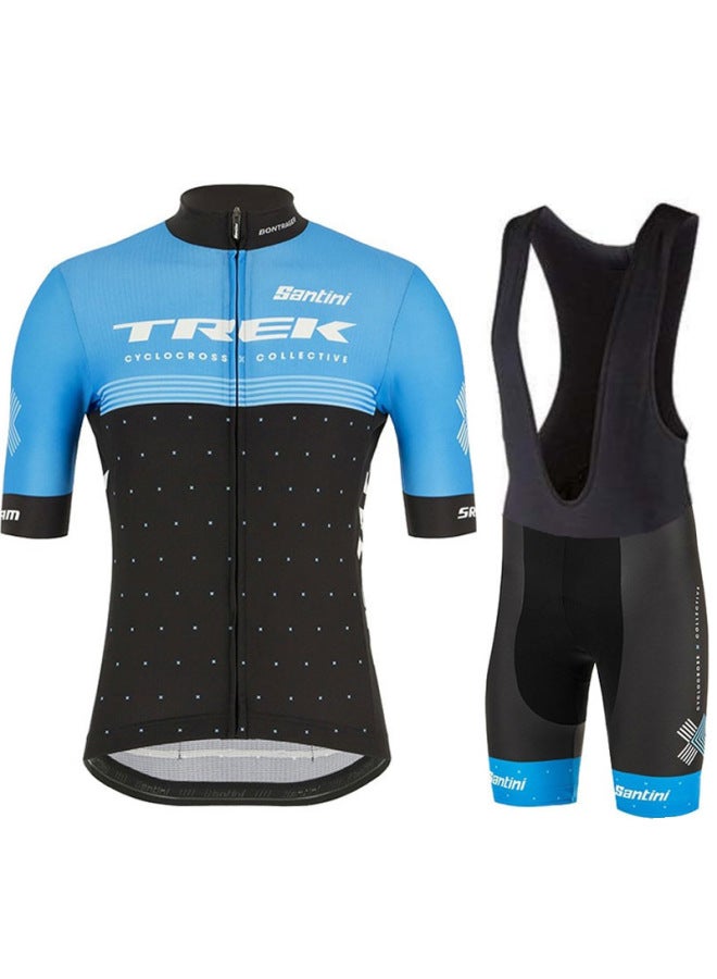 Cycling Clothing For Men And Women, Outdoor Road Cycling Short-sleeved Overalls, Sweat-proof And Breathable