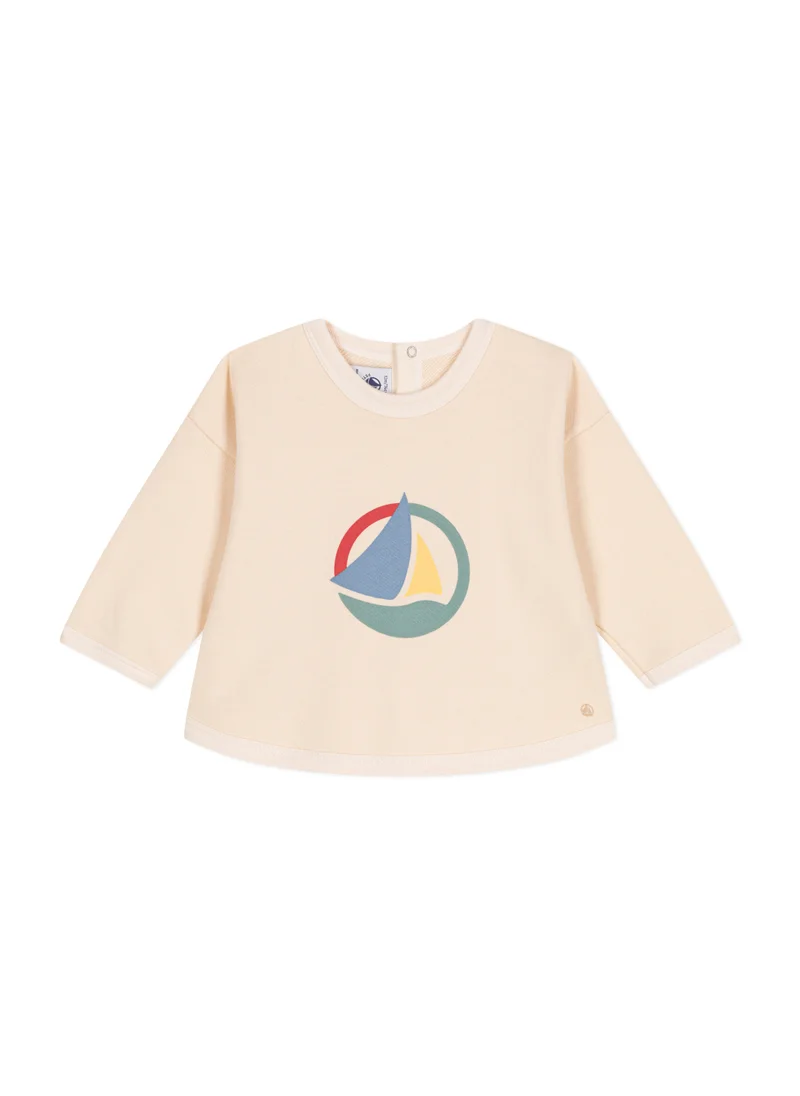 Petit Bateau Babies' fleece sweatshirt