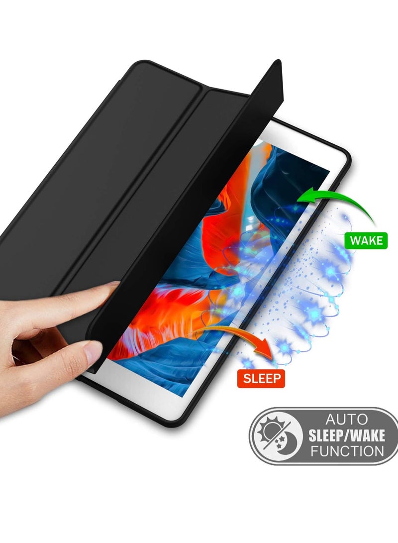 MIGOFAST iPad 9th Generation Case 2021 iPad 8th Generation Case 2020 10.2 Inch with Pencil Holder iPad 7th Gen 2019 Case with Soft Baby Skin Silicone Back Auto Wake Sleep Cover - Image 2