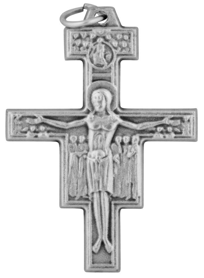 Venerare Bulk Traditional Rosary Crosses (3-Pack) (San Damiano) - Image 1