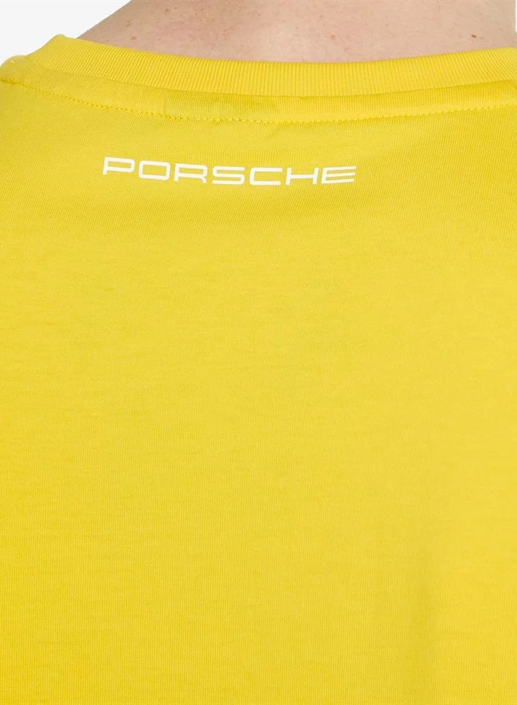 Porsche  Porsche Legacy Graphic T-shirt Mens Lemon Chrome for Men | Best Price UAE