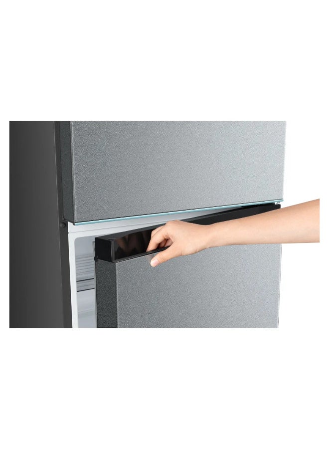 Midea Top Freezer Inverter Refrigerator - 13.3 cu ft - 376 L - External Display Control MDRT533MMU50D Crystal Silver - Image 4