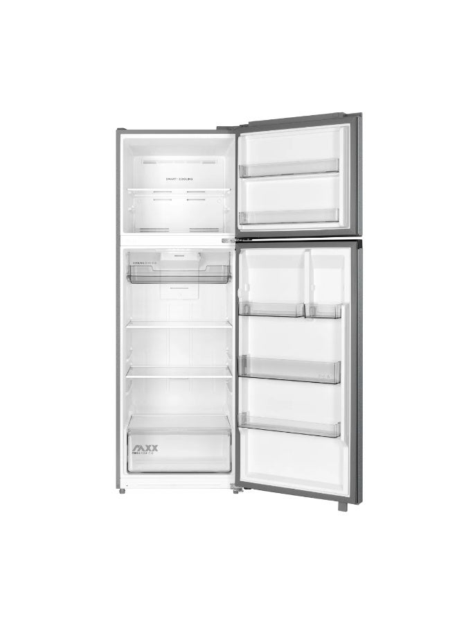Midea Top Freezer Inverter Refrigerator - 13.3 cu ft - 376 L - External Display Control MDRT533MMU50D Crystal Silver - Image 1