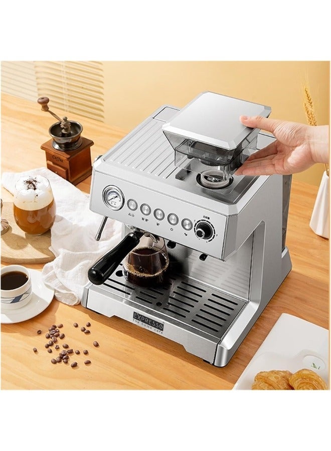 EXPRESSO Barista Coffee Machine AM7301-19 Bar Pressure | 2.3L Water Tank | Stainless Steel Silver Finish | Professional Espresso Maker - Image 4
