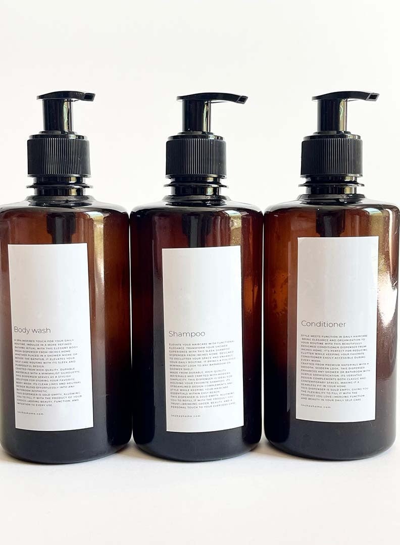 إنشز هوم مجموعة أمبر – موزعات الحمّام (3 عبوات) - Image 2