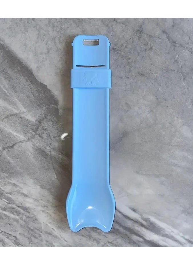 Goolsky 1pc Whisker Delight Cat Strip Squeeze Spoon - Plastic Pet Liquid Snack Feeder Tool for Cats, No Battery Needed, Ideal for Wet Treats and Cat Food  - Image 1