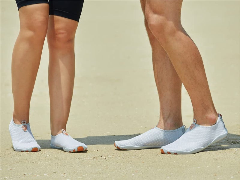 Vsufim Quick-Dry Water Sports Barefoot Shoes Aqua Socks for Swim Beach Pool Surf Yoga for Women Men (6.5 Women/5.5 Men) - Image 2