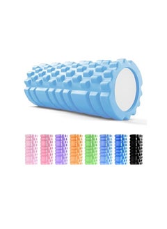 SportQ SportQ Foam Roller, Fitness Foam Roller, Deep Muscle Massage Roller Lightweight Muscle Roller for Yoga Pilates Muscle Relaxation, Balance Exercises, Physical Therapy Pain Relief  - Image 1
