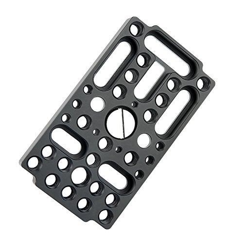 NICEYRIG Camera Cheese Plate Switching Easy Plate Applicable for Railblocks Dovetails Short Rods - Image 1