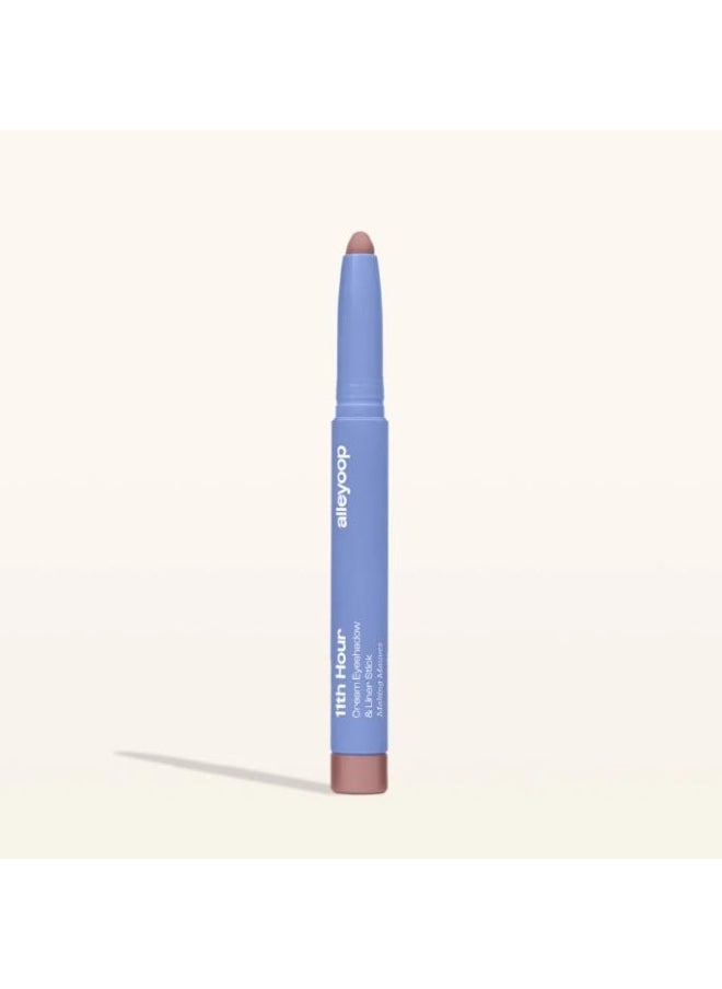 ALLEYOOP ALLEYOOP 11th Hour Waterproof Cream Eyeshadow Stick – Long-Lasting Eye Shadow Pencil & Eyeliner, Cream to Powder Stick & Highlighter – Smudge-Proof Eyeshadow Matte, Making Mauve Matte  - Image 1