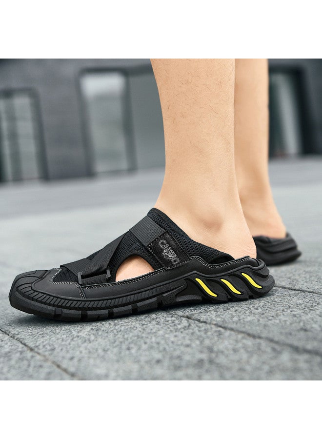 CARTELO Hot Item】men's Amphibious Sandals - Breathable Hollow Design, Water Sports Shoes, Beach Sandals, Outdoor Adventure Footwear For Men - Image 4