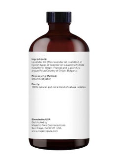 Majestic Pure MAJESTIC PURE Lavender Essential Oil | 100% Pure and Natural Lavender Oil | Premium Grade Essential Oils for Diffusers, Skin, Aromatherapy, Massage, Humidifiers and Topical uses | 4 fl oz  - Image 3