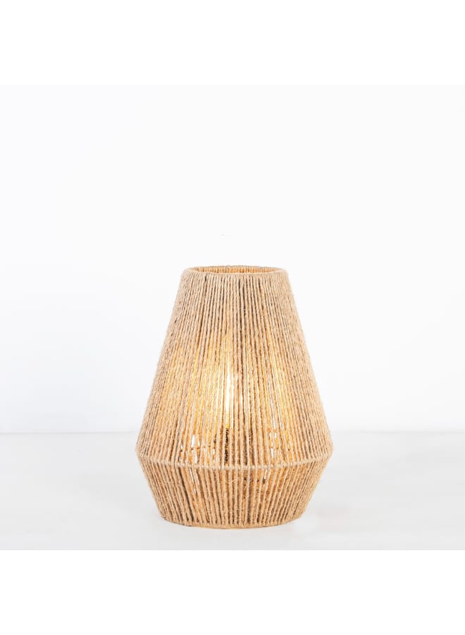 تبس هوم لمب مصباح طاوله خيوط خيش - Image 3