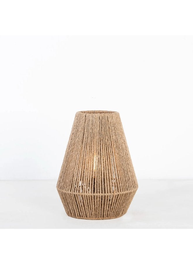 تبس هوم لمب مصباح طاوله خيوط خيش - Image 2