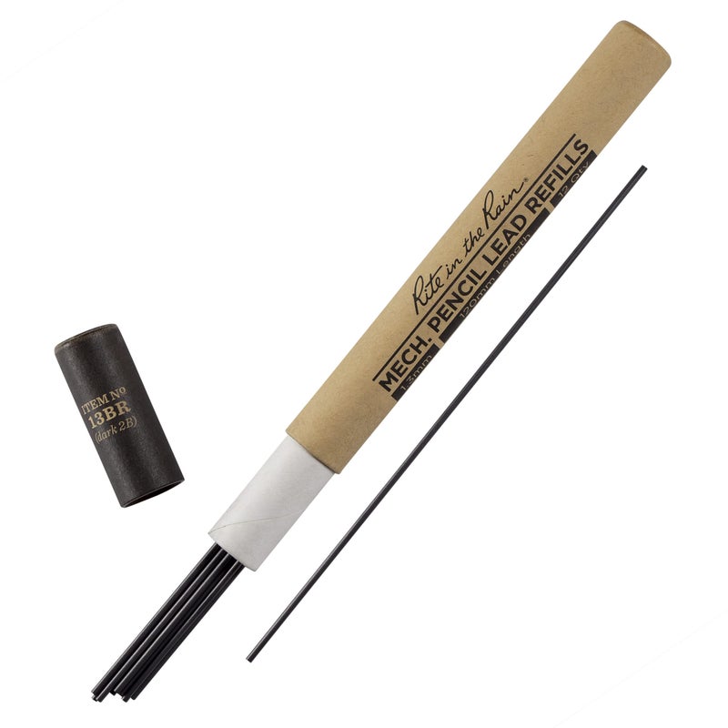 Rite in the Rain Weatherproof Black 1.3mm Lead Refill (No. 13BR) - Image 1