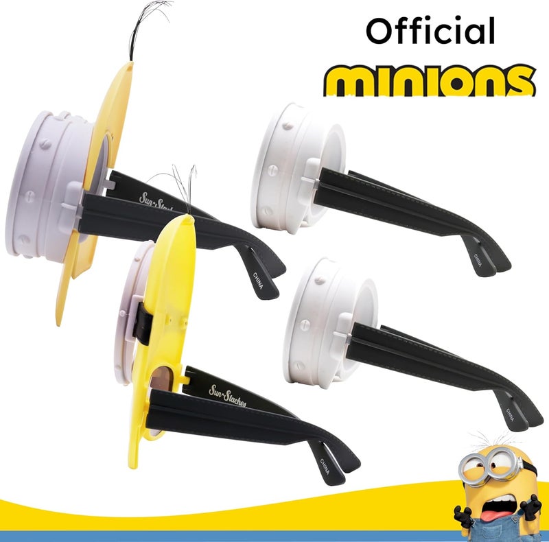 Sun-Staches Official Minions Goggles | Minions Costume Glasses | One Size Fits Most - Image 4