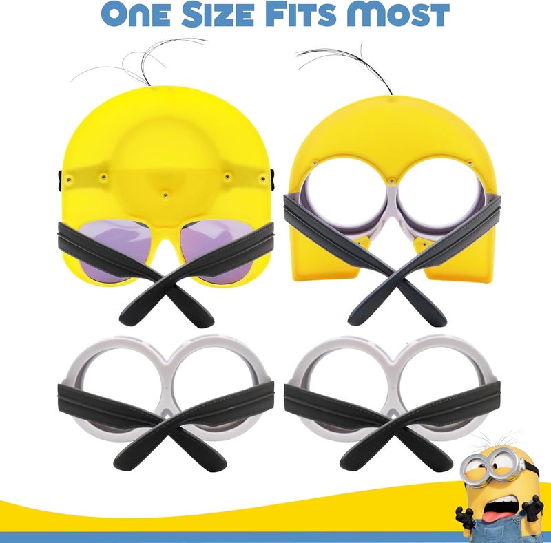 Sun-Staches Official Minions Goggles | Minions Costume Glasses | One Size Fits Most - Image 3