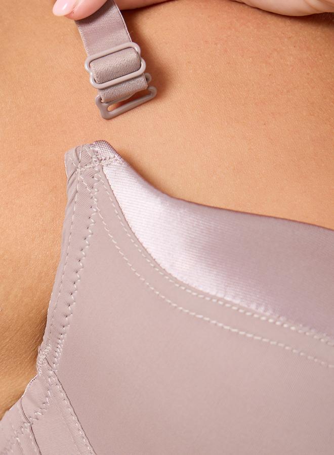 Styli Pack of 2 - Full Cup Padded Wired Bra with Satin Panel - Image 4