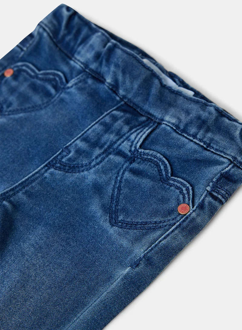 NAME IT Girls Basic Jeggings