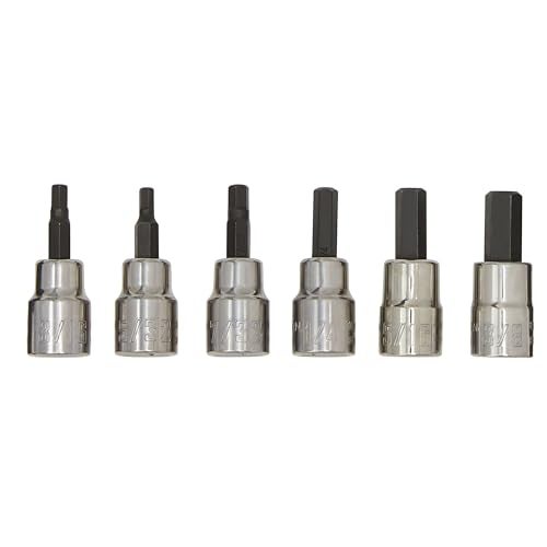 CRAFTSMAN Hex Bit Socket Set 38 Drive SAE 6Piece CMMT34447 - Image 1