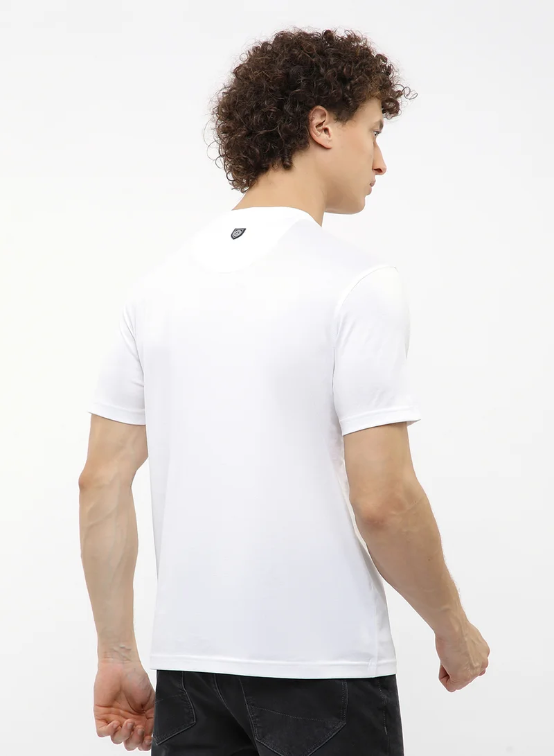 بيفرلي هيلز بولو كلوب تي شيرت بياقة دائرية برسومات