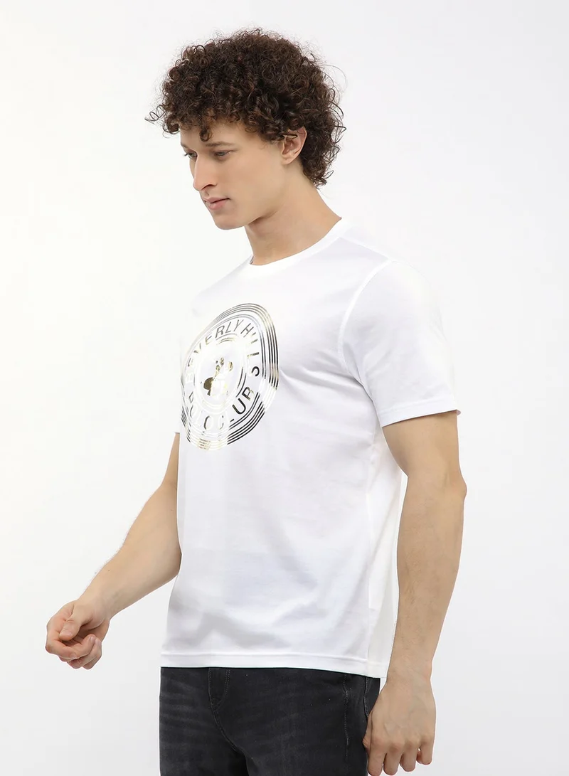 BEVERLY HILLS POLO CLUB  Graphic Crew Neck T-Shirt for Men | Best Price UAE