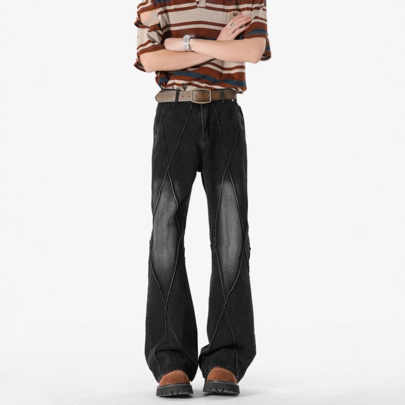 Unisex Classic Denim Jeans Loose Fit Daily Outdoor Wear - Image 1