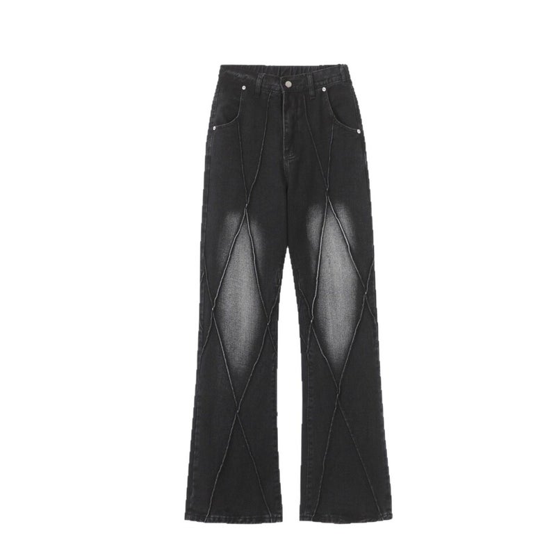 Unisex Classic Denim Jeans Loose Fit Daily Outdoor Wear - Image 4