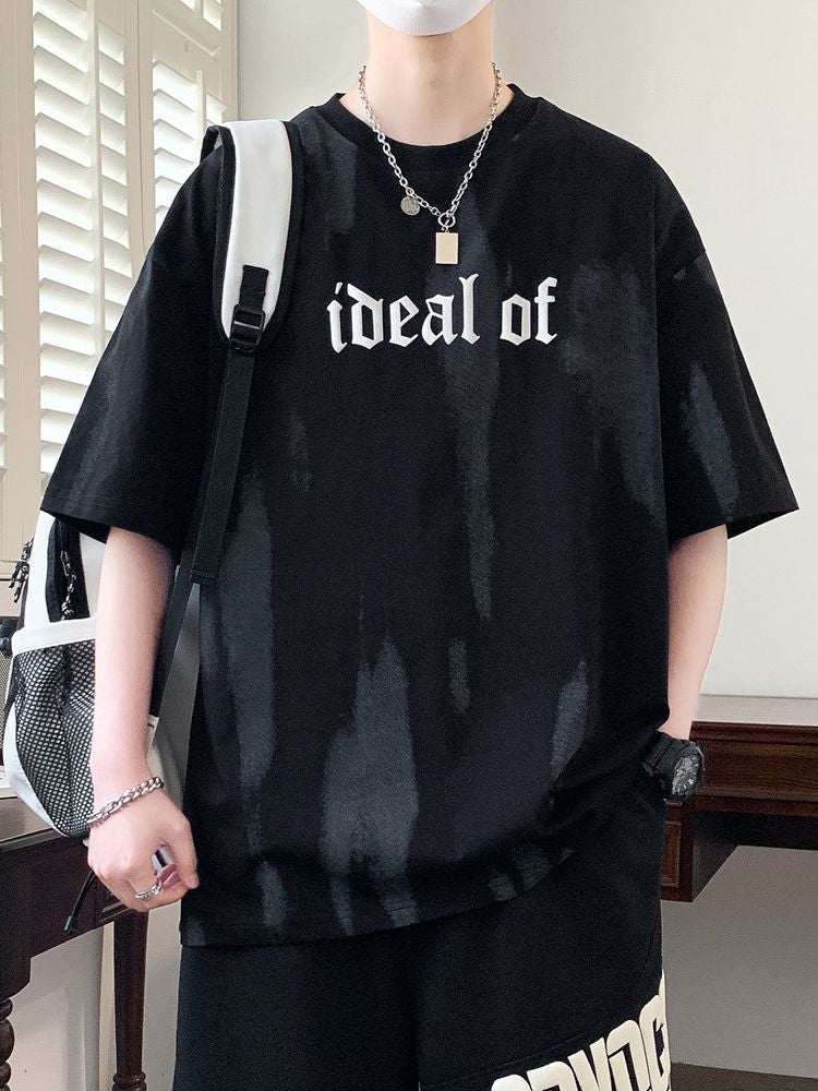 Summer Cotton Short-Sleeved T-Shirt Boys 12-15 Years Old Teenagers Junior High School Students 13 Trendy Half-Sleeved 14 Summer Top 16 - Image 3