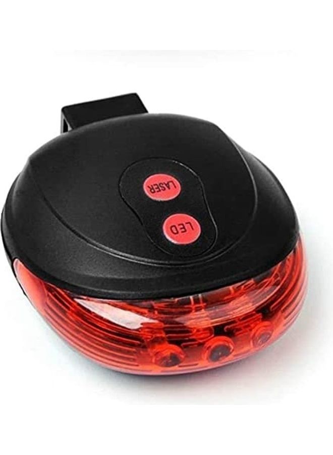 NIBEMINENT Bicycle Laser Projector Rear Tail Light  - Image 1